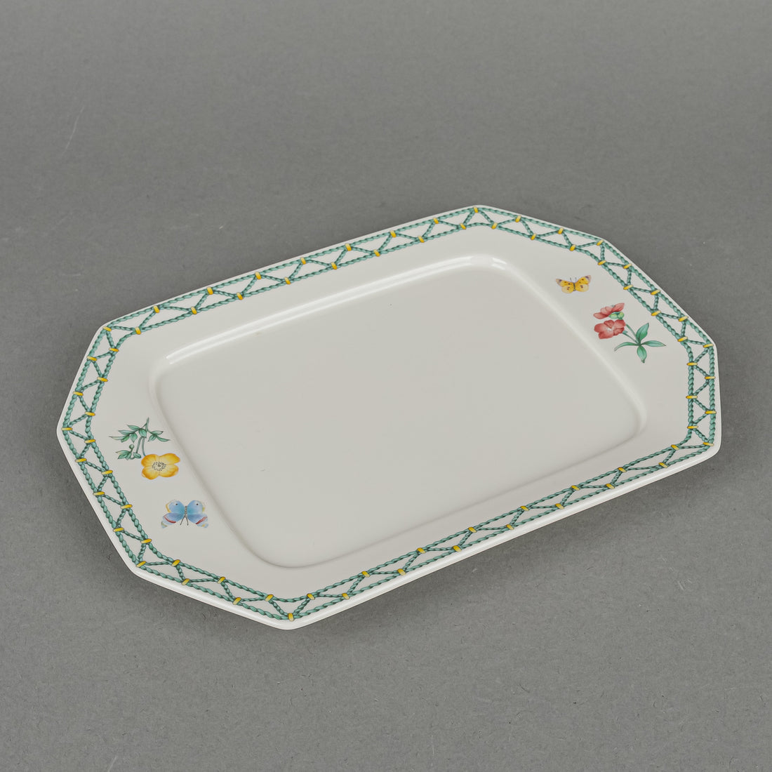 VILLEROY AND BOCH Casa Verde Covered Butter Dish