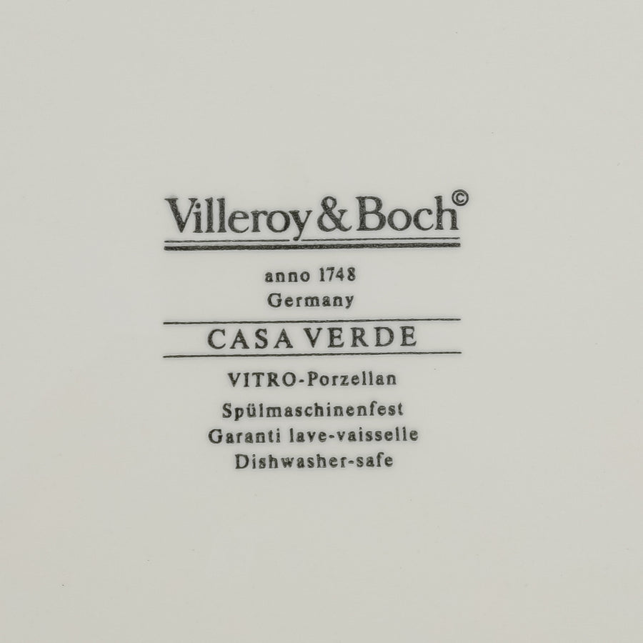 VILLEROY AND BOCH Casa Verde Covered Butter Dish