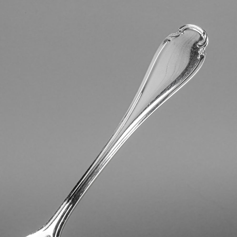 CHRISTOFLE Pompadour Silverplate Flatware 6 Place Settings Plus Extras