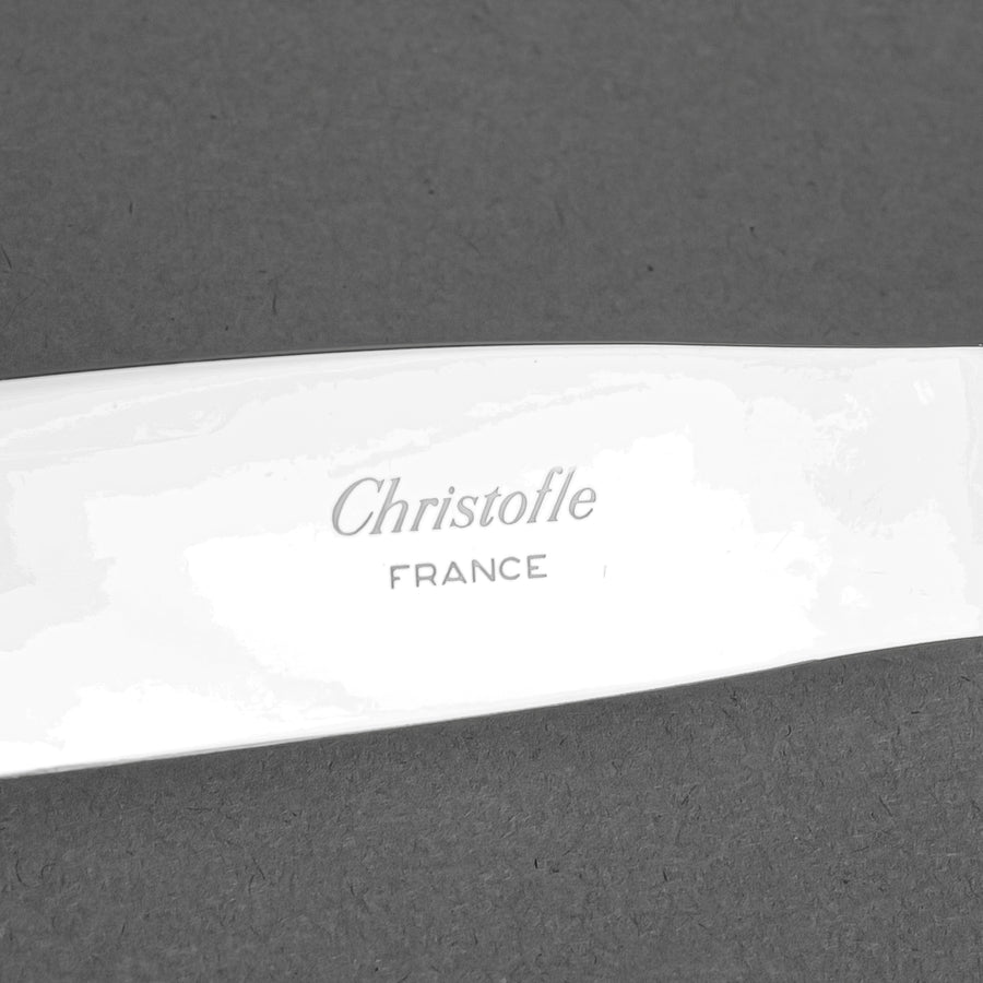 CHRISTOFLE Pompadour Silverplate Flatware 6 Place Settings Plus Extras