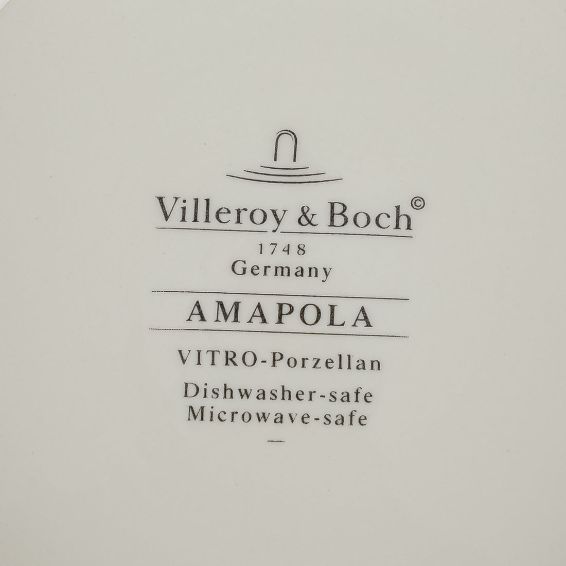 VILLEROY AND BOCH Amapola Footed Serving Bowl