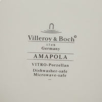 VILLEROY AND BOCH Amapola Footed Serving Bowl