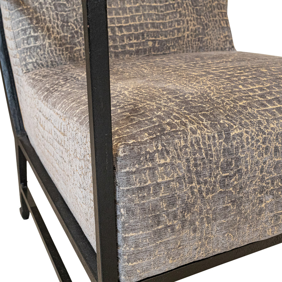 Niche Decor Hector Wrought Iron Arm Chairs Set Of 2