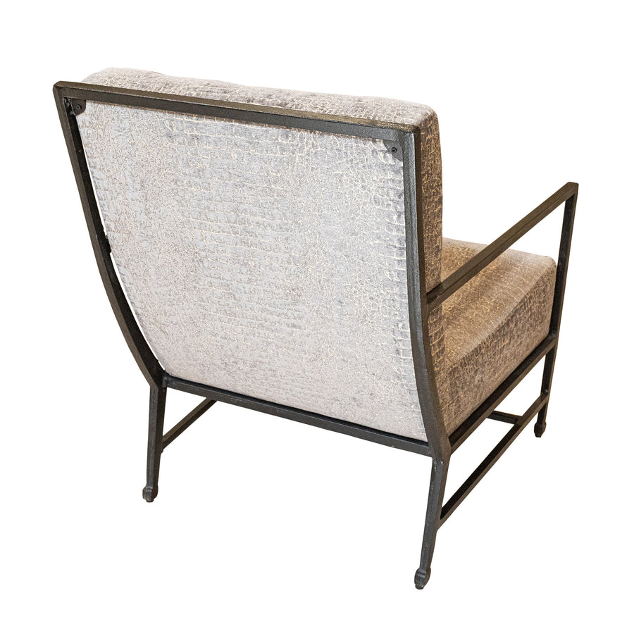Niche Decor Hector Wrought Iron Arm Chairs Set Of 2
