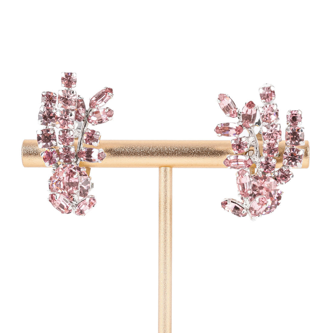 SHERMAN Clips - Light Pink Rhinestone