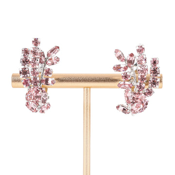 SHERMAN Clips - Light Pink Rhinestone