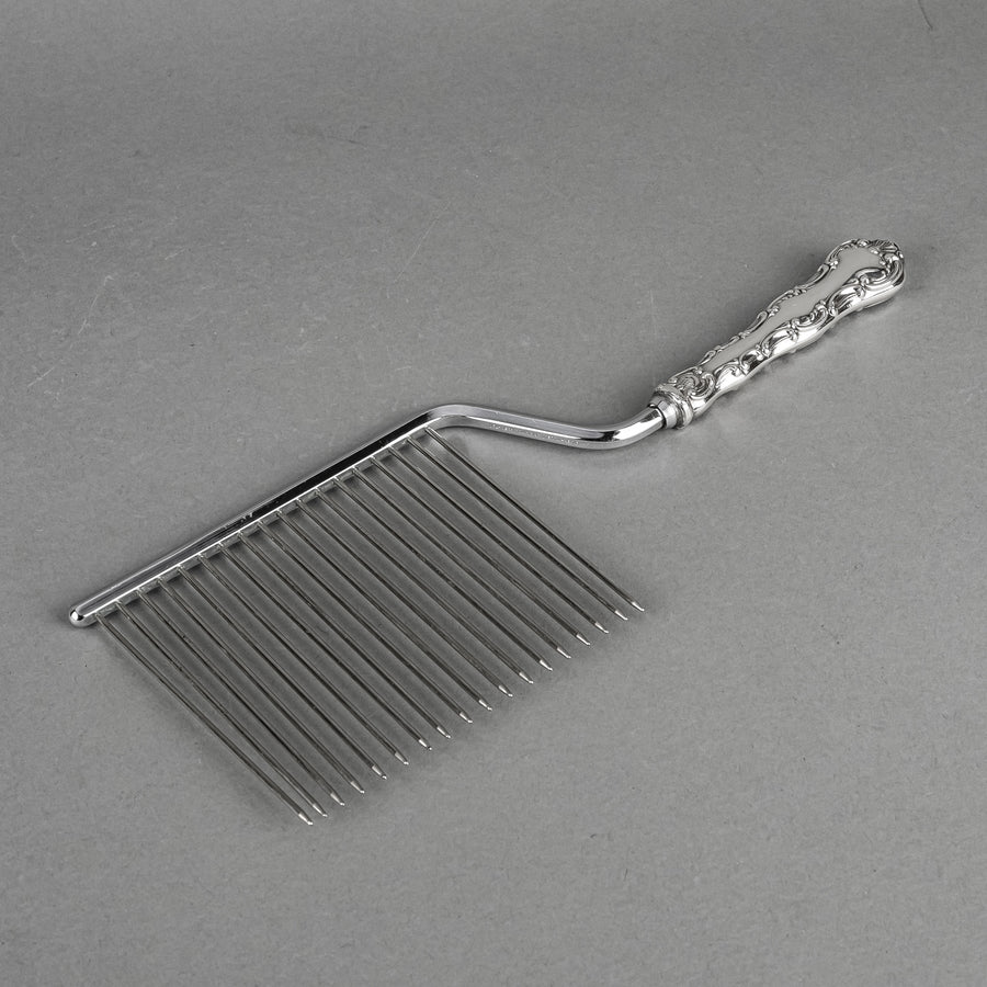 BIRKS Pompadour Sterling Handle Stainless steel Cake Breaker
