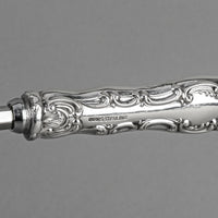 BIRKS Pompadour Sterling Handle Stainless steel Cake Breaker