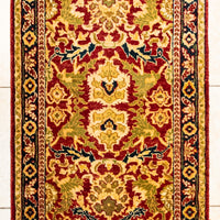 Hand Knotted Wool Persian Style Runner