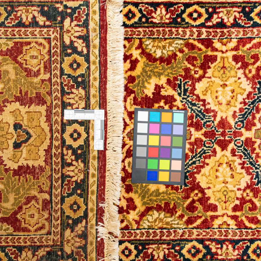 Hand Knotted Wool Persian Style Runner