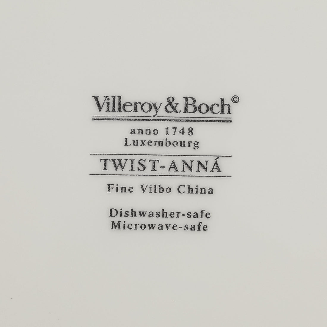 VILLEROY AND BOCH Twist Anna Charger/Platter