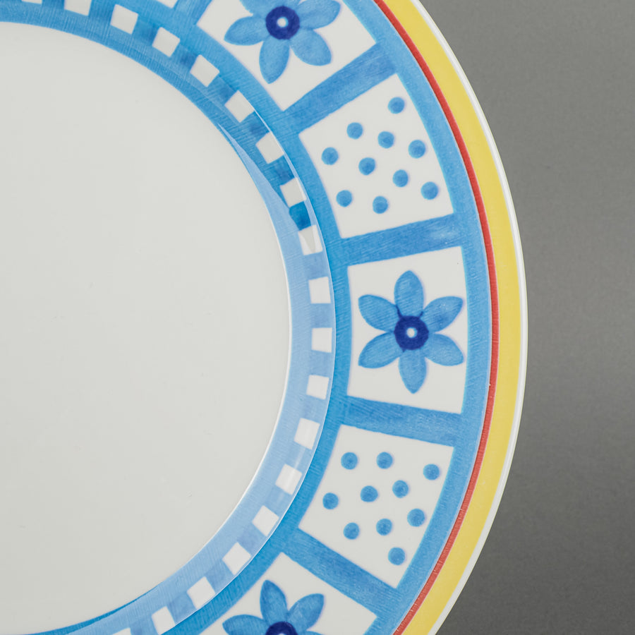 VILLEROY AND BOCH Twist Anna Dinner Plates Set Of 8