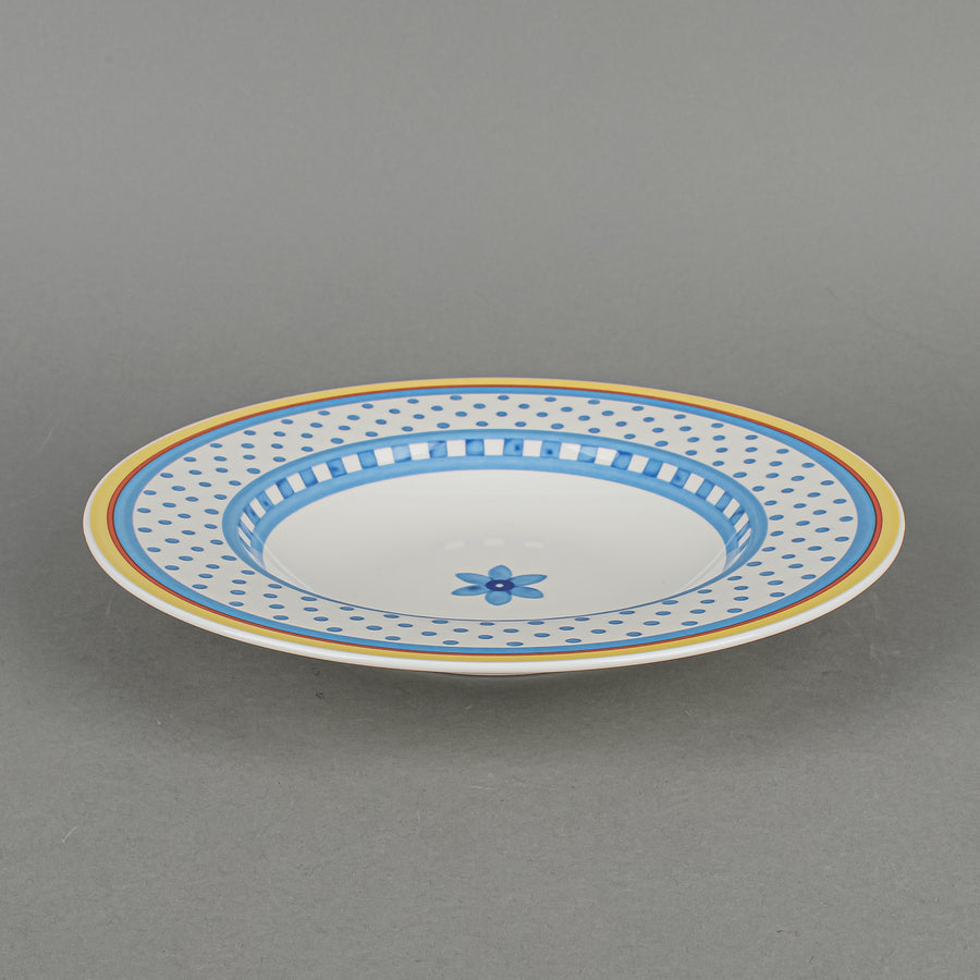 VILLEROY AND BOCH Twist Anna Soup Plates Set Of 8