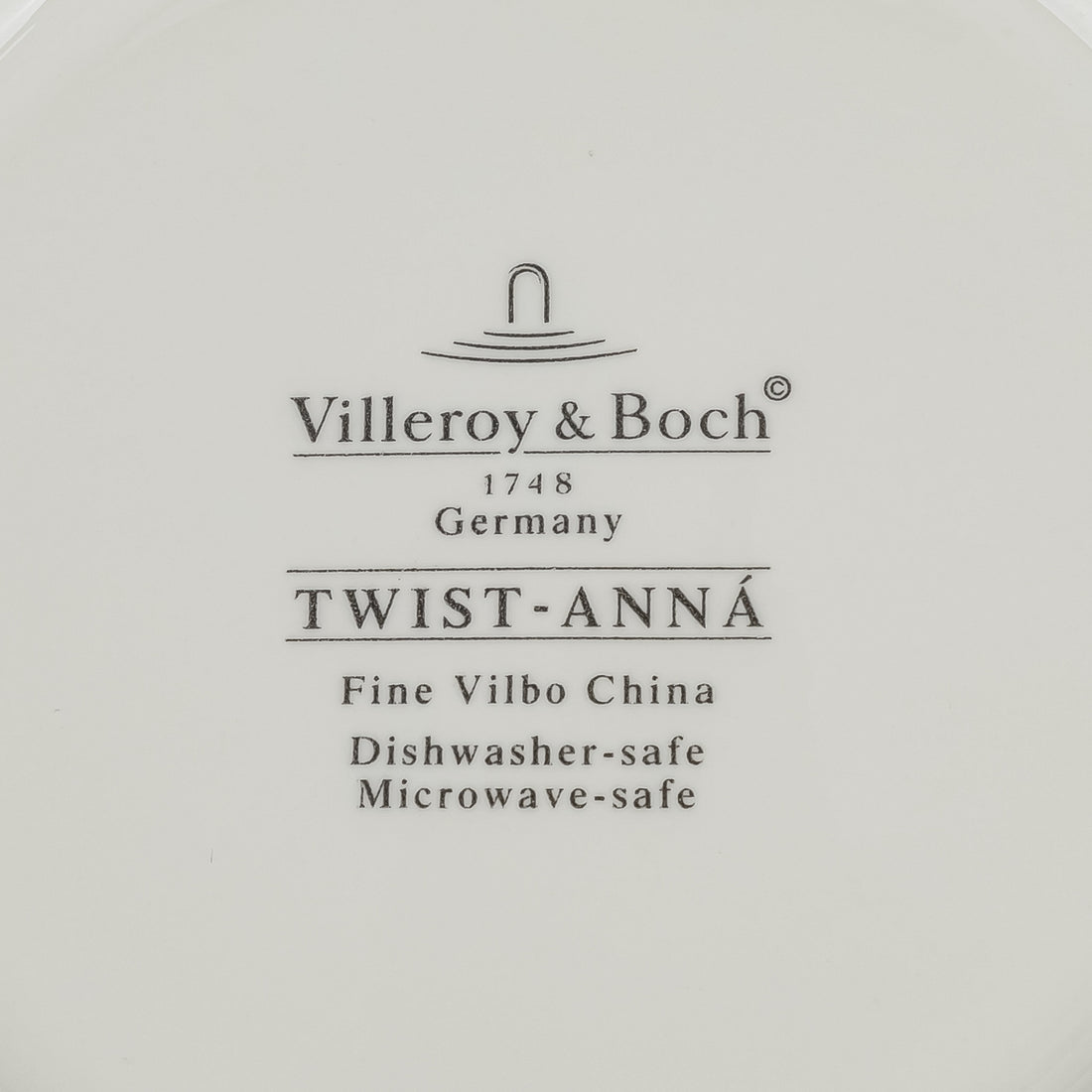 VILLEROY AND BOCH Twist Anna Soup Plates Set Of 8