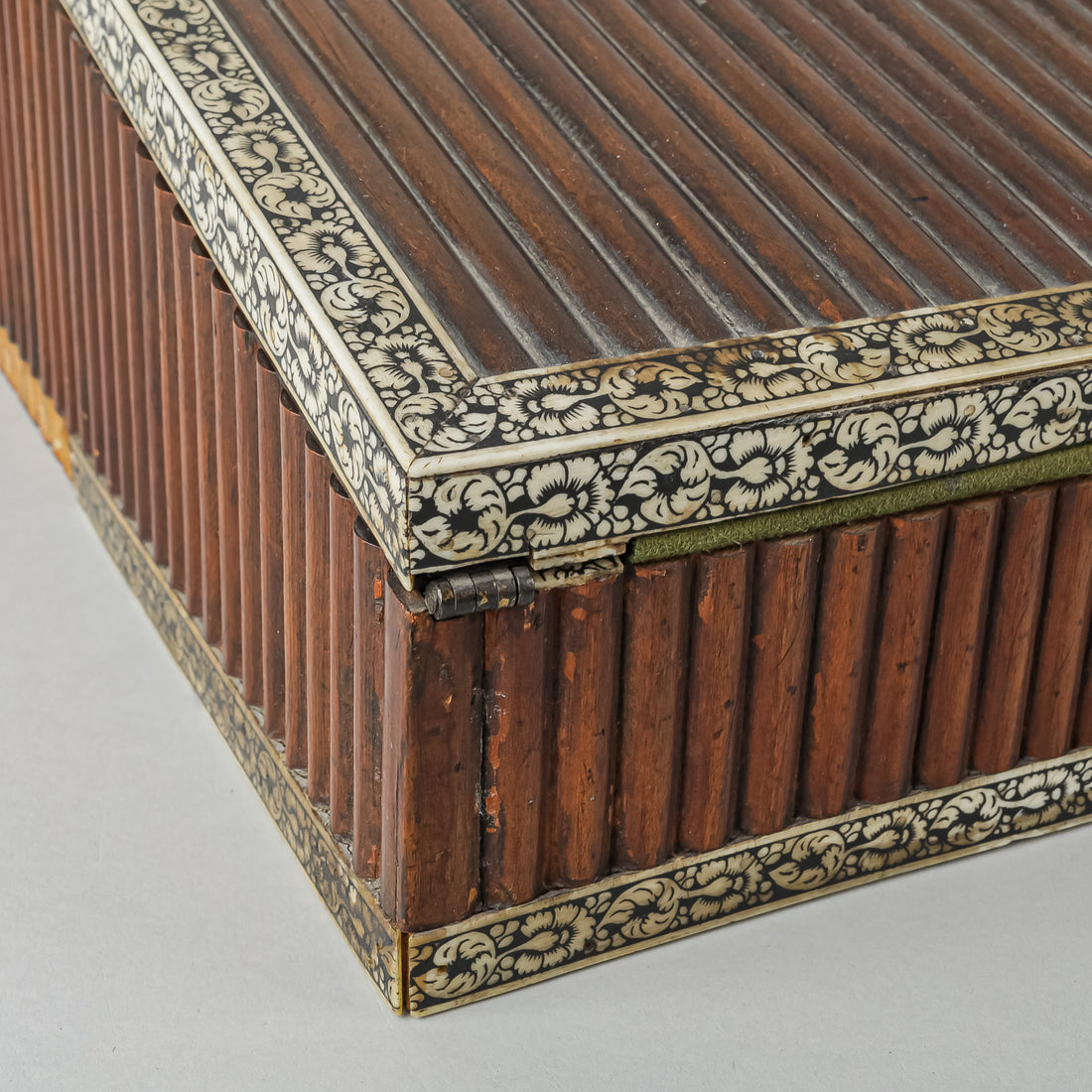 Vintage Anglo-Indian Vizagapatam Style Writing Slope Box