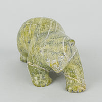 Inuit Carved Serpentine Figure - Bear