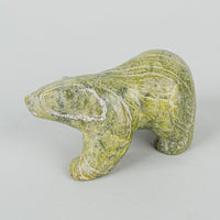 Inuit Carved Serpentine Figure - Bear