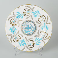 ROYAL CHELSEA 3800A Turquoise Bird 56 Pieces