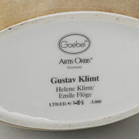 GOEBEL Artis Orbis Gustav Klimt Handled Vase