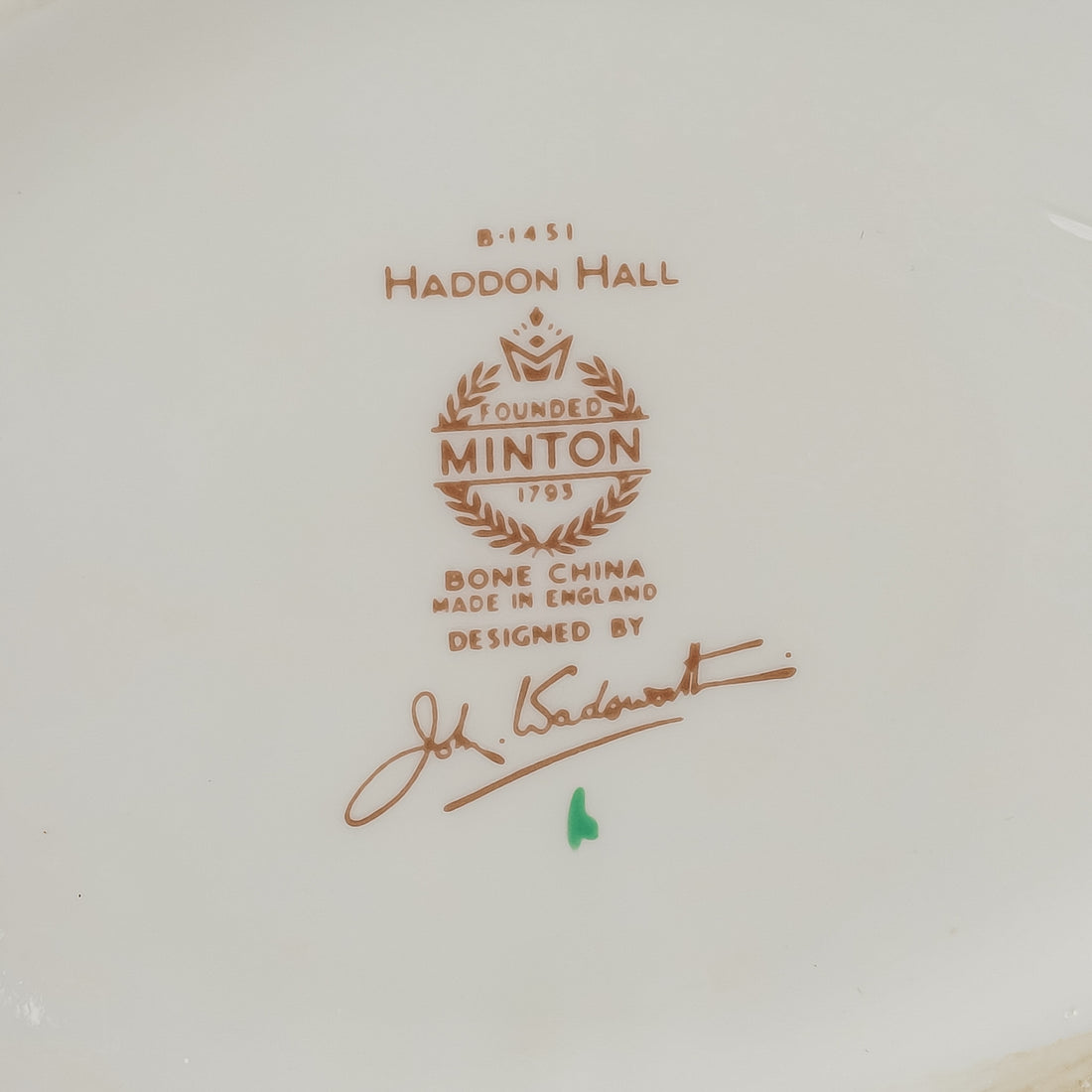 MINTON Haddon Hall - Tea Service 5 Pieces