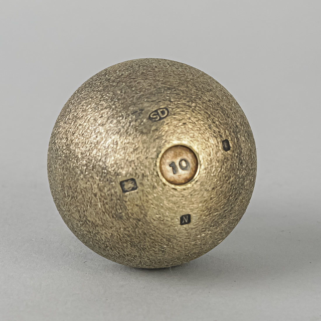 STUART DEVLIN Sterling Silver Surprise Egg - Bicycle