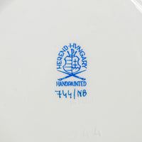 HEREND Nanking Bouquet Covered Cream Soup And Saucer 744