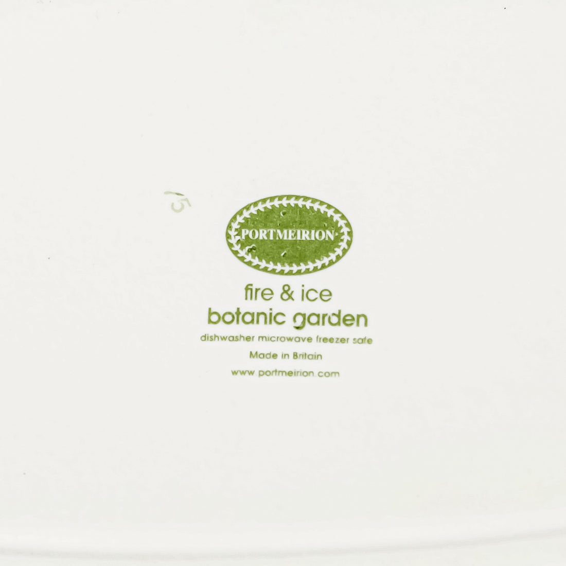 PORTMEIRION Botanic Garden Fire And Ice Turkey Platter