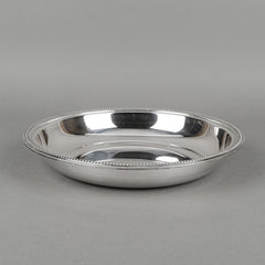 CHRISTOFLE Perles Silverplate Serving Bowl