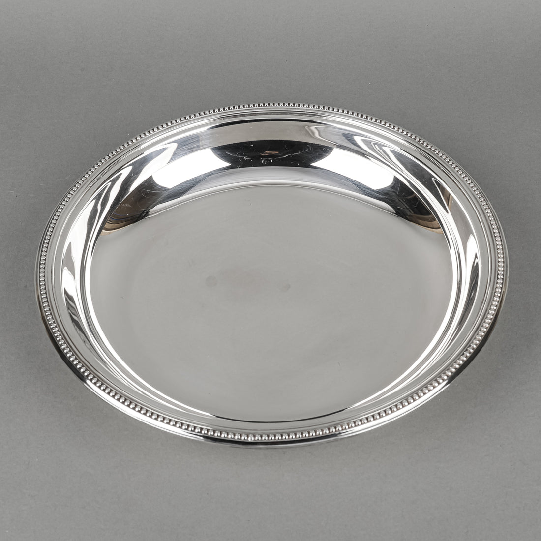 CHRISTOFLE Perles Silverplate Serving Bowl