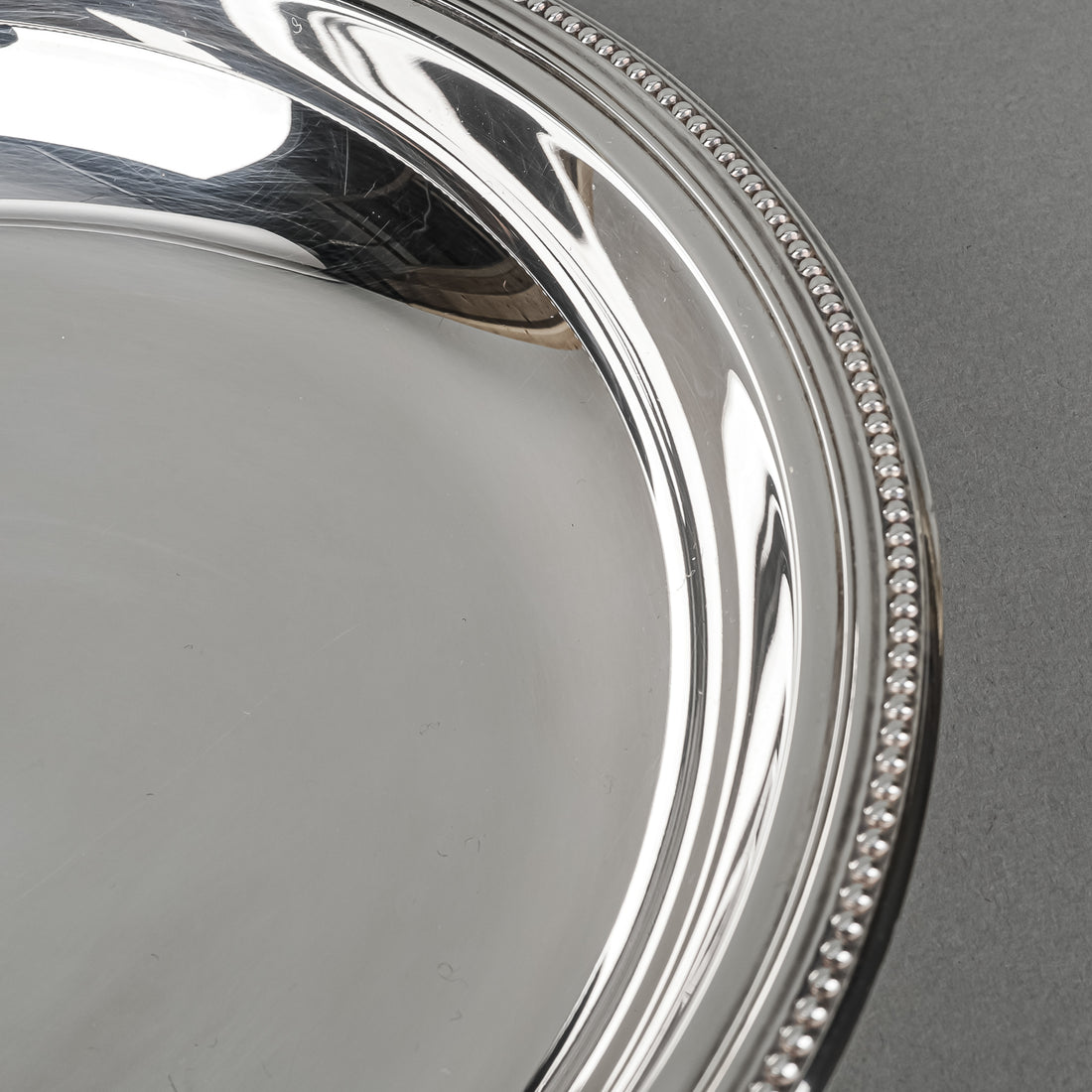 CHRISTOFLE Perles Silverplate Serving Bowl