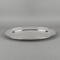 CHRISTOFLE Perles Silverplate Platter