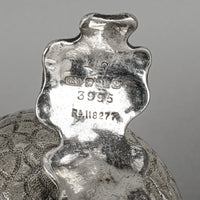 ROBERTS & BELK Silverplate Acorn Shaped Spoon Warmer