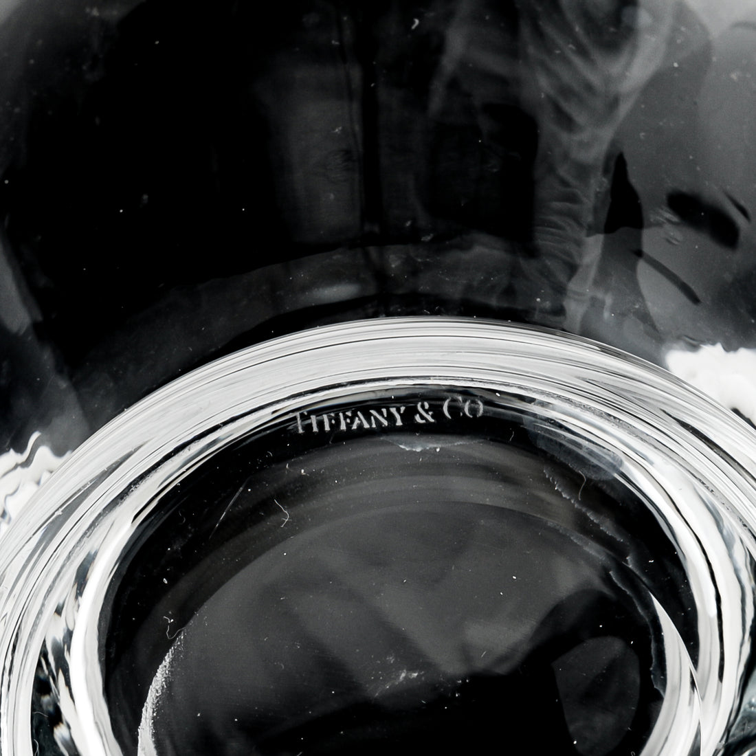 TIFFANY & CO Swirl Crystal Decanter And Stopper