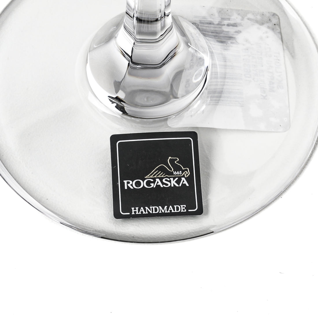 ROGASKA Skylight Crystal Martini Glasses Set Of 2 Boxed