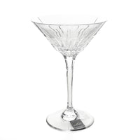 ROGASKA Skylight Crystal Martini Glasses Set Of 2 Boxed