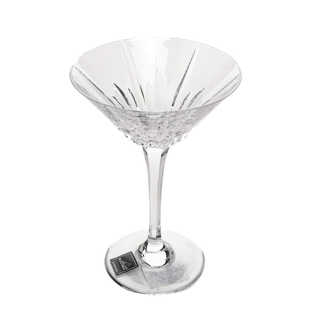 ROGASKA Skylight Crystal Martini Glasses Set Of 2 Boxed
