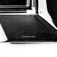 TIFFANY & CO Crystal 5x7 Photo Frame With Leather
