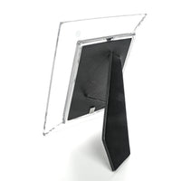 TIFFANY & CO Crystal 5x7 Photo Frame With Leather