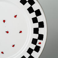 GOLDEN RABBIT Ludybug Enamelware 12 Pieces