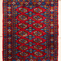 Hand Knotted Wool Bokhara Style Mat