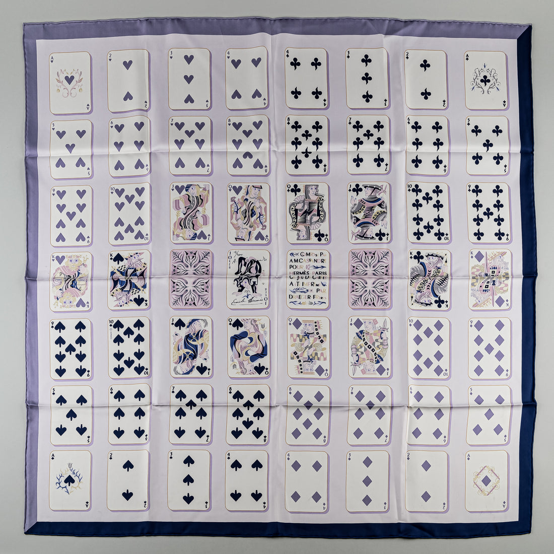 HERMES Silk Scarf - Jeu de Cartes  (Playing Cards Scarf)