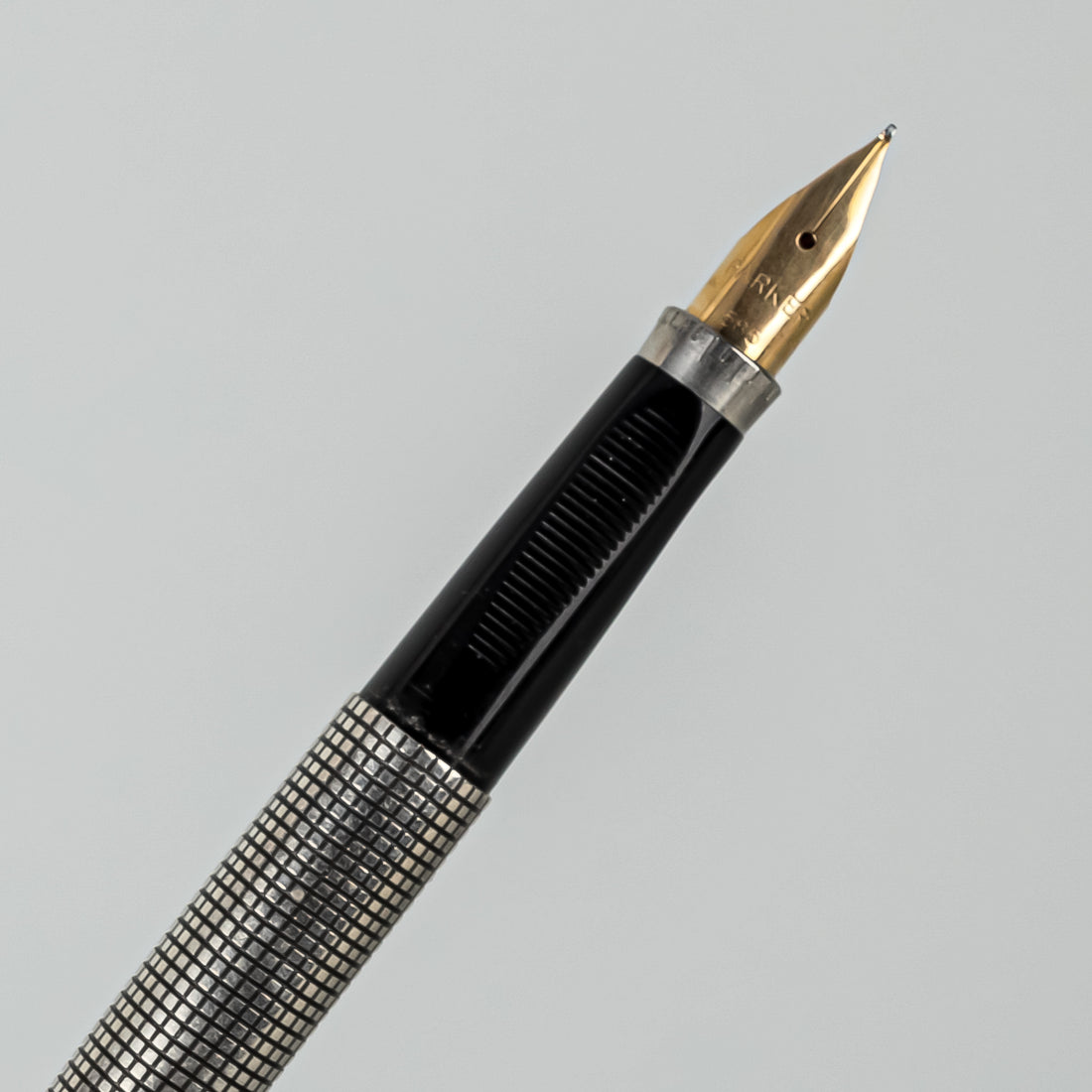 PARKER 75 Vintage Sterling Silver and 14K Gold Cisele Pen Set
