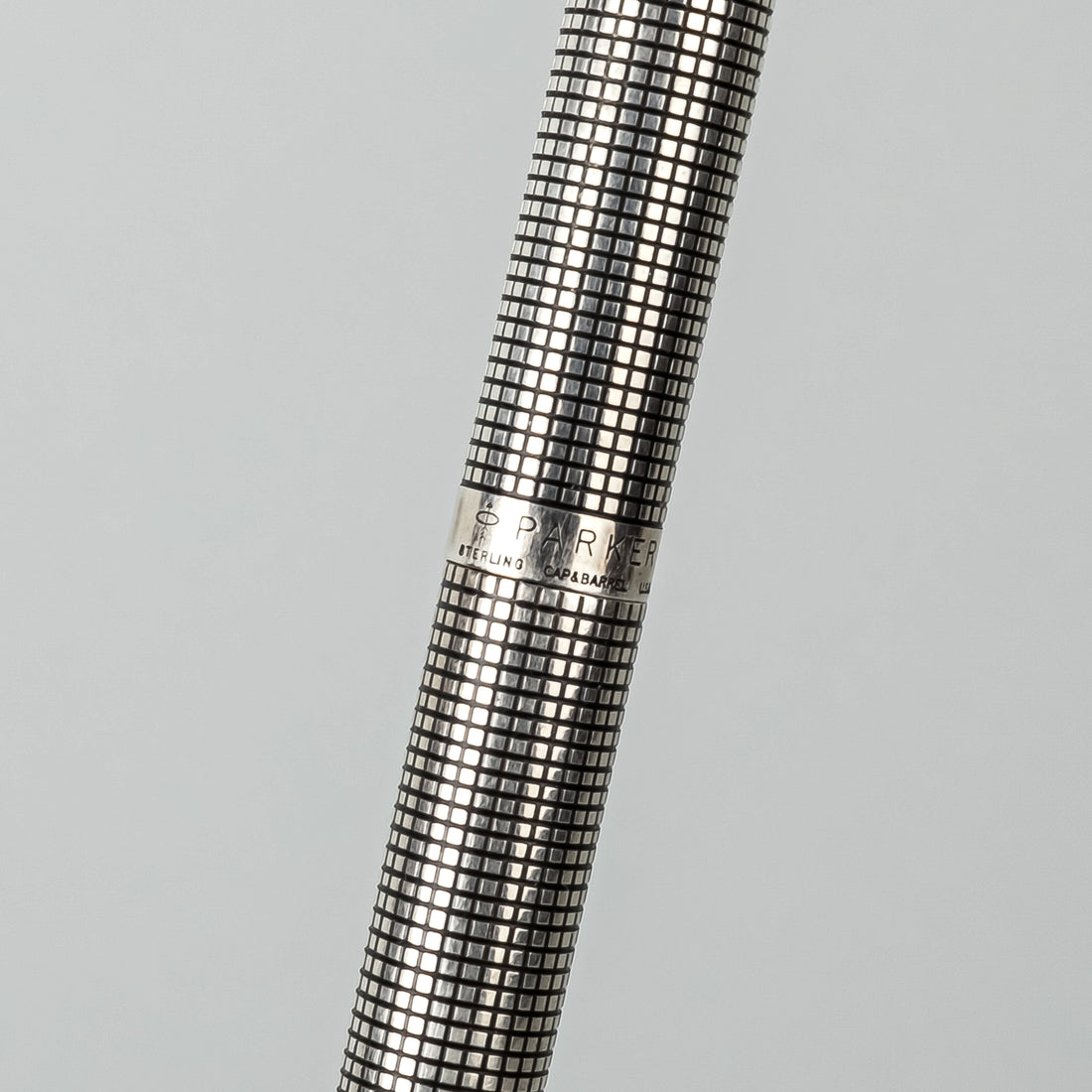 PARKER 75 Vintage Sterling Silver and 14K Gold Cisele Pen Set