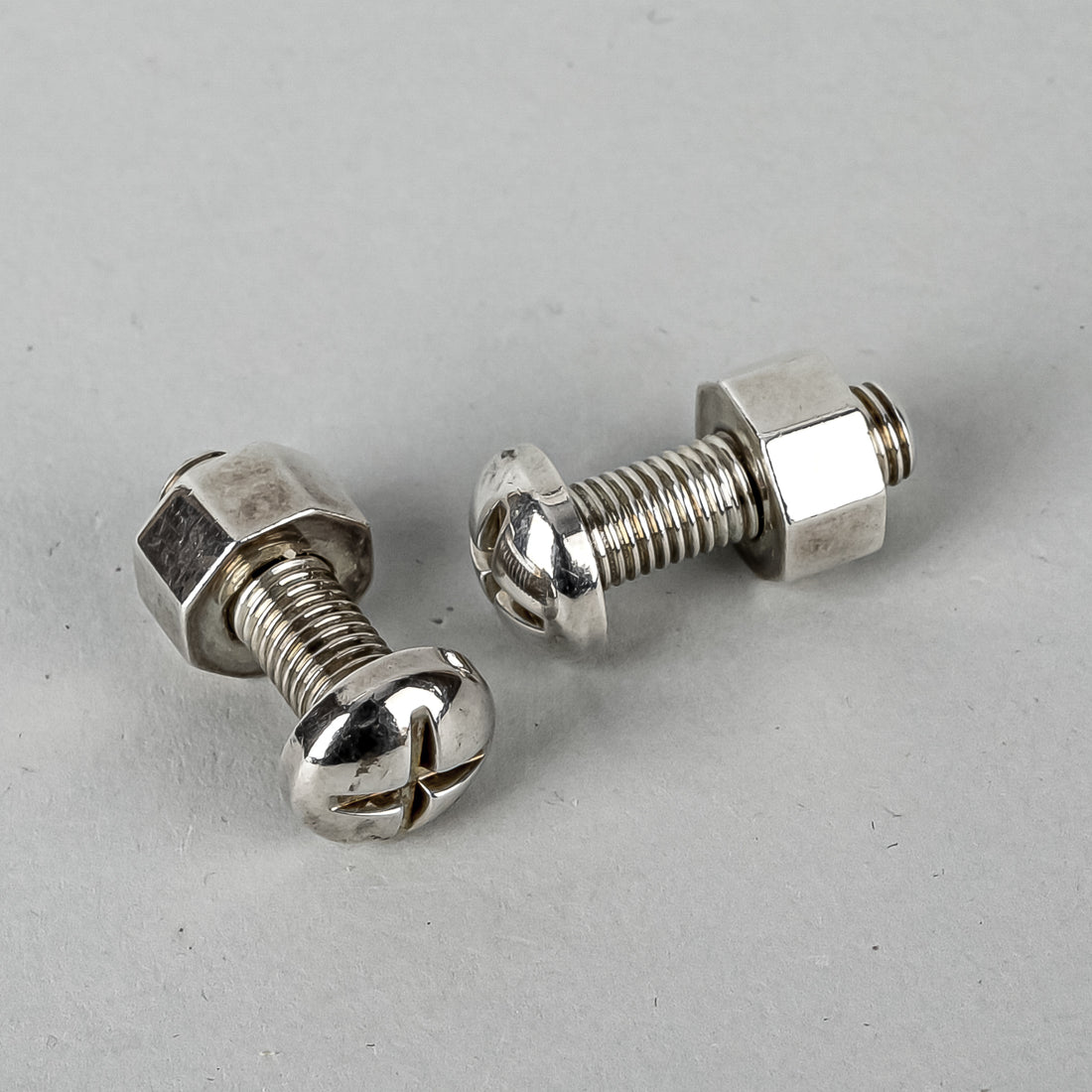 TIFFANY & CO  Sterling Nuts And Bolts Cufflinks