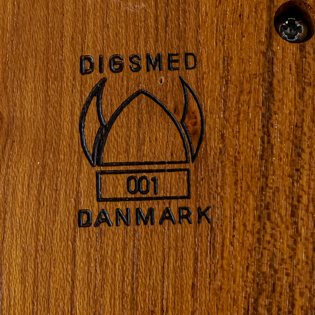 DIGSMED DENMARK Teak Lazy Susan With Glass Inserts 7 Pieces