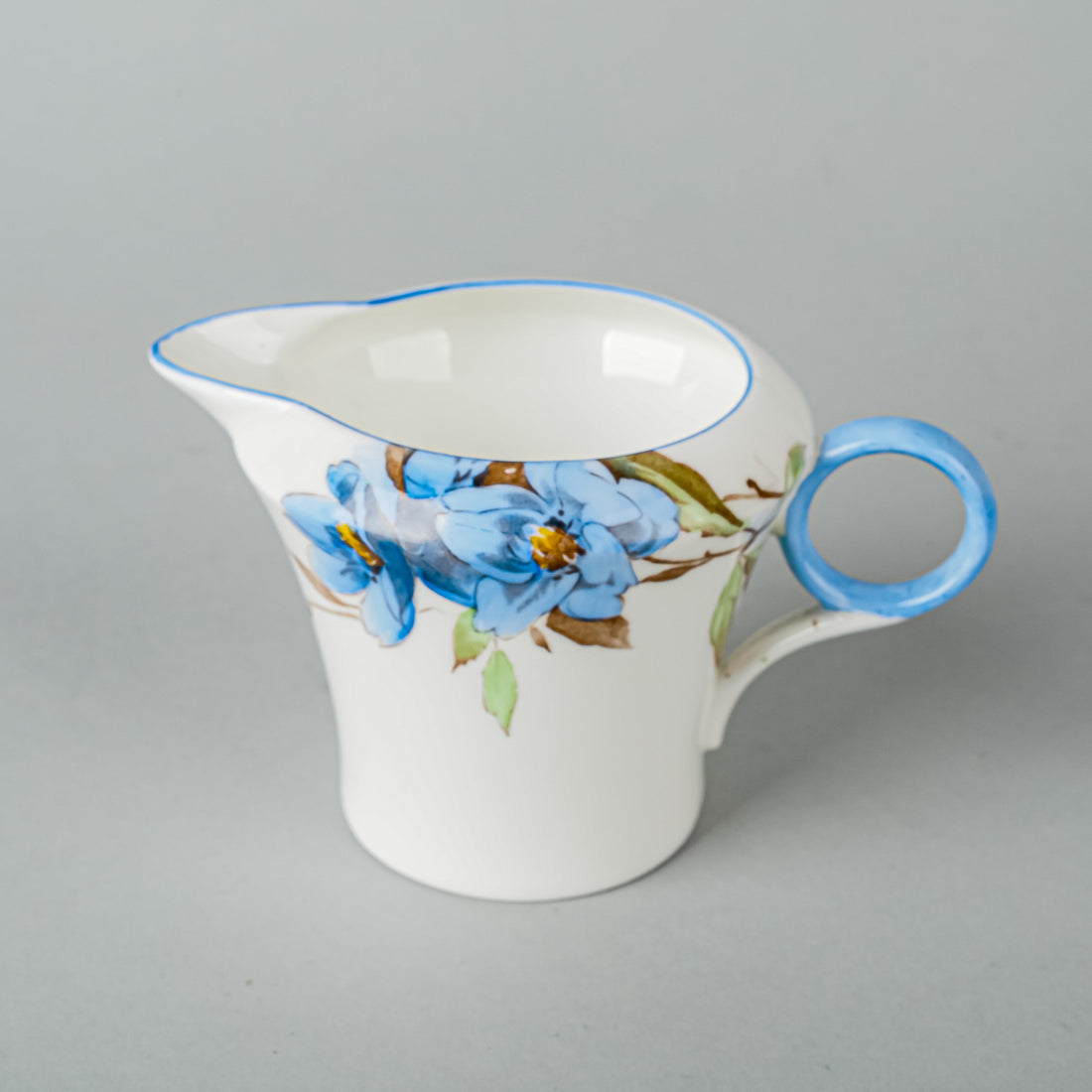 SHELLEY Syringa Blue W12025 Coffee Set 5 Pieces - Regent Shape