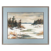 Pauline Holancin Kulha (Canadian 1933-2023) Winter Landscape