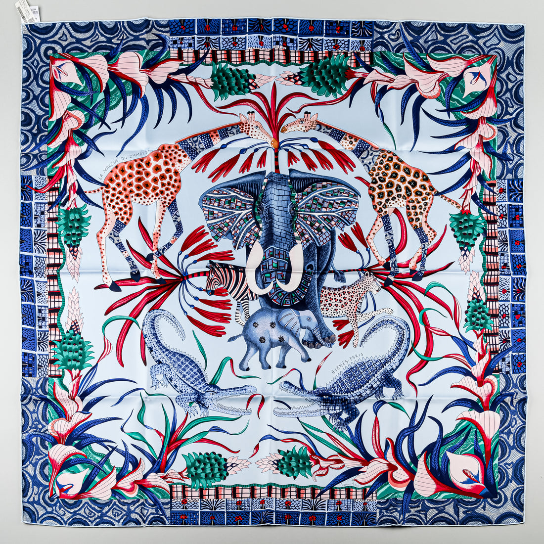 HERMES Silk Scarf - La Marche du Zambeze