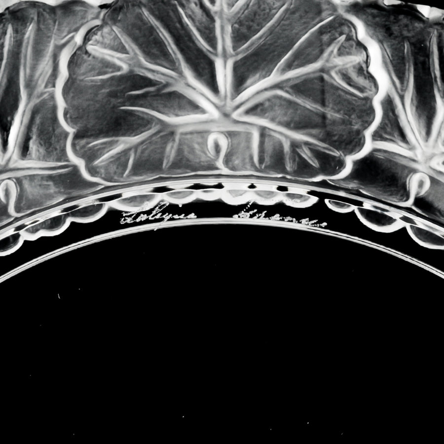 LALIQUE Honfleur Salad Plate