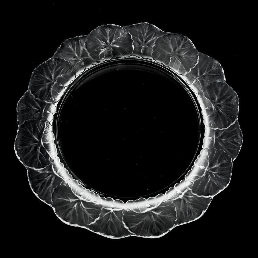 LALIQUE Honfleur Salad Plate